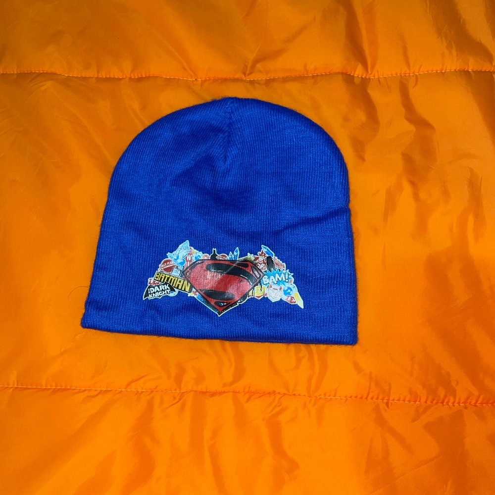Childrens DC Superman/Batman Toque/Hat